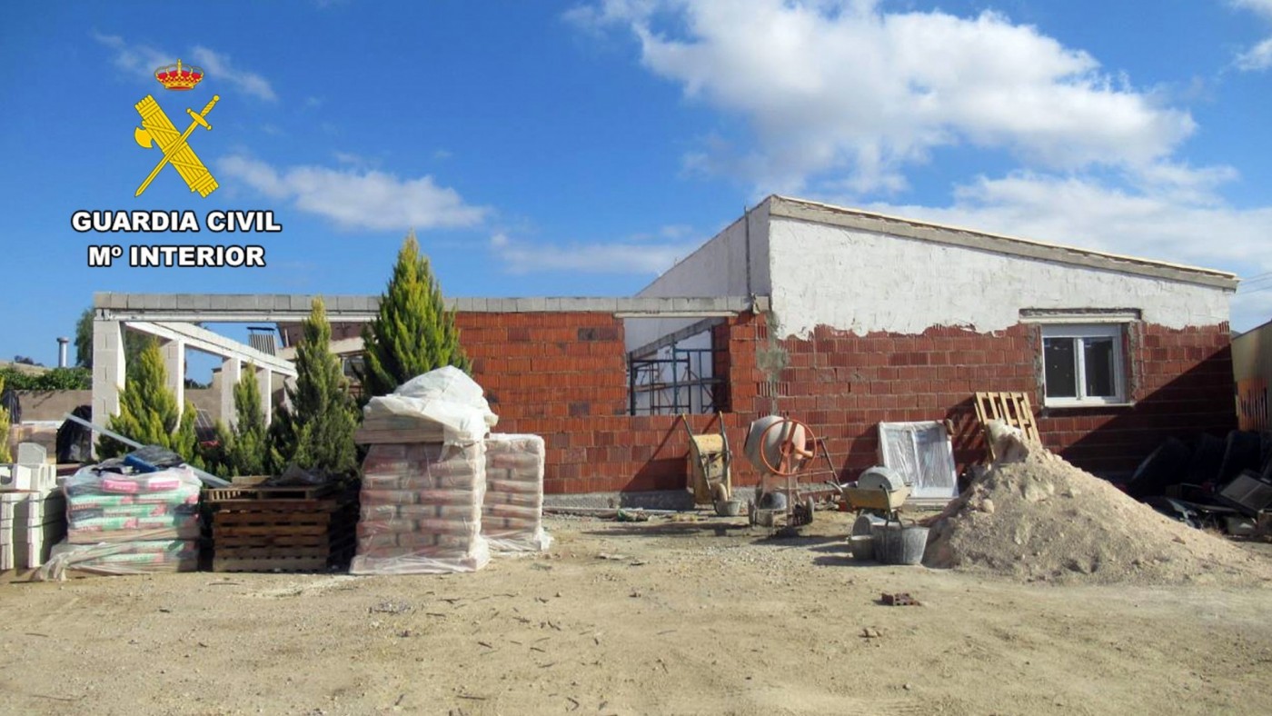 Seis vecinos de Mazarrón, investigados por obras ilegales en suelos protegidos