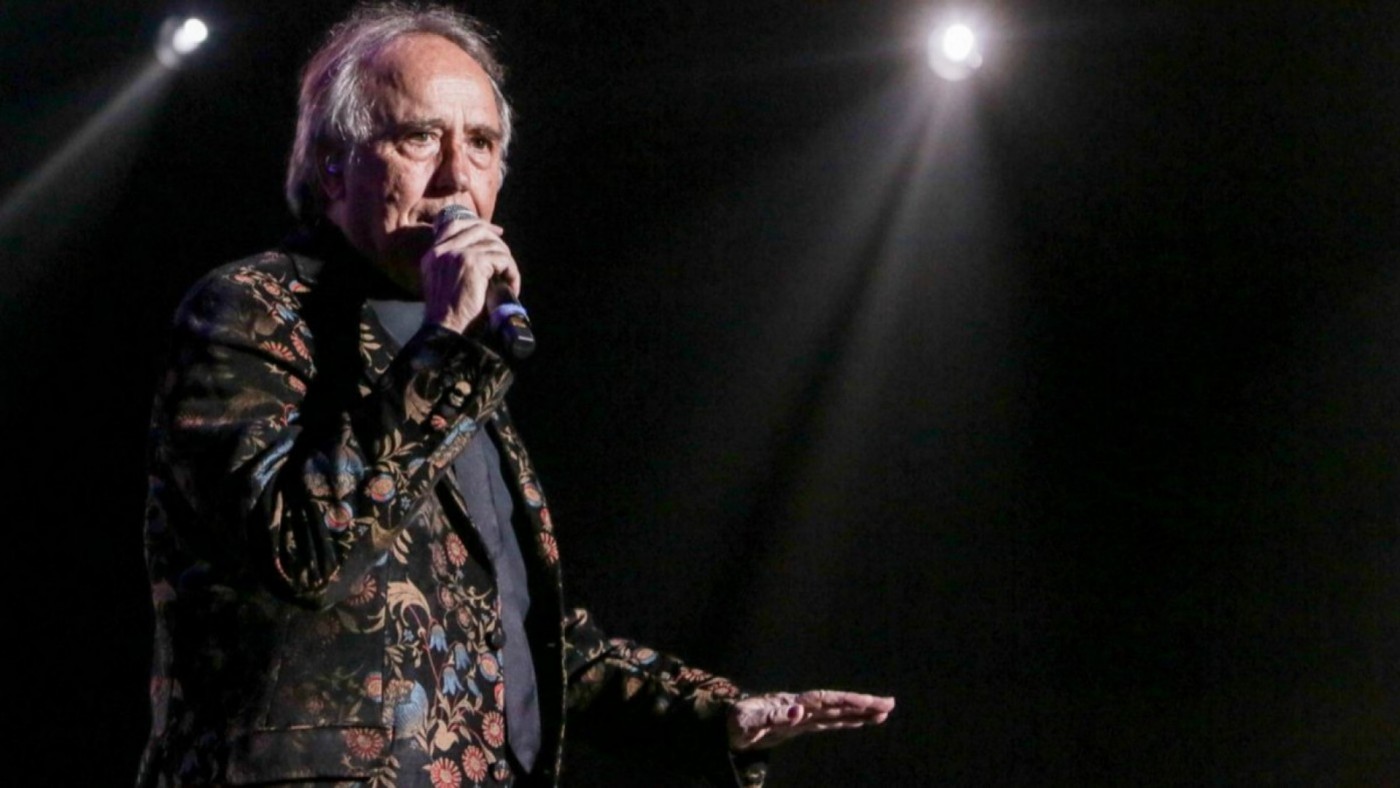 Joan Manuel Serrat, en un concierto. Foto: Europa Press