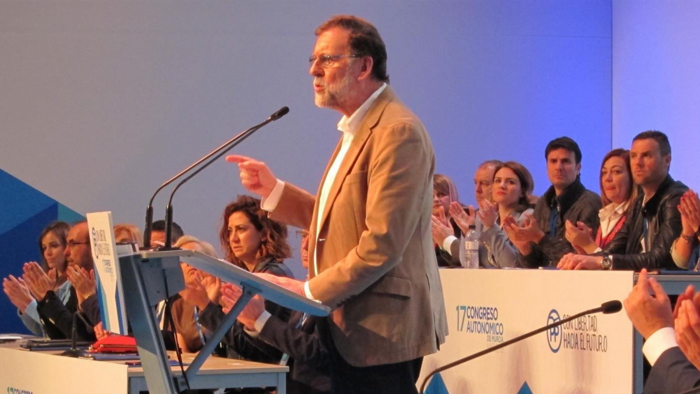 Rajoy en una foto de archivo en Murcia