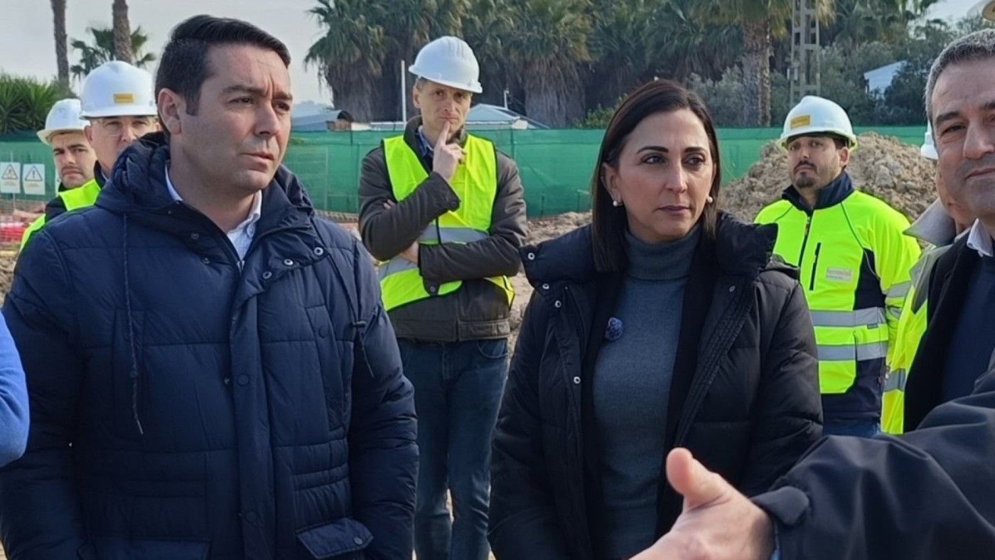 Finaliza la primera fase del tanque de tormentas de Las Torres de Cotillas