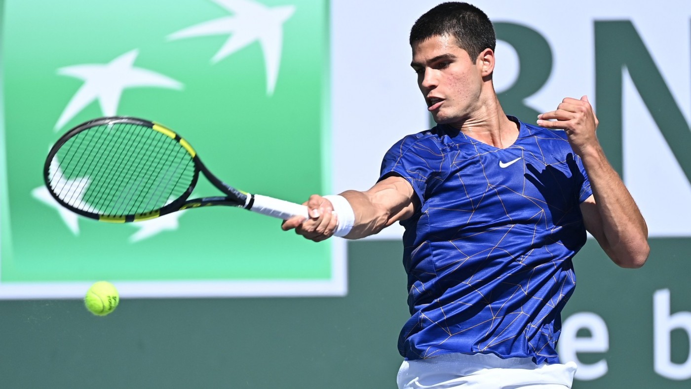 Carlos Alcaraz, deseando pisar la hierba de Wimbledon