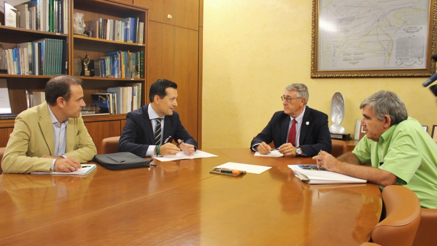 Gobierno regional y CHS abordan las zonas de flujo preferente