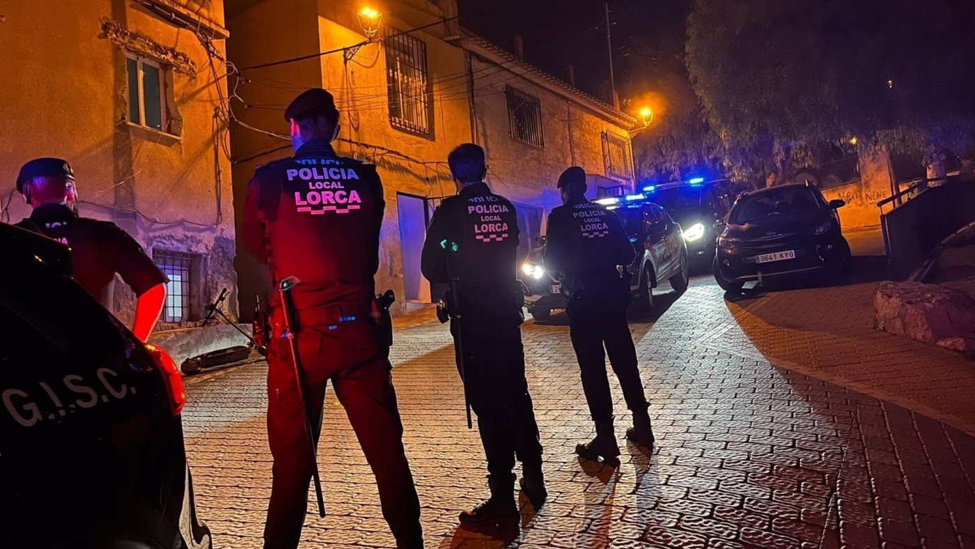 Policía Local de Lorca establece un dispositivo especial en San Diego tras una reyerta este fin de semana