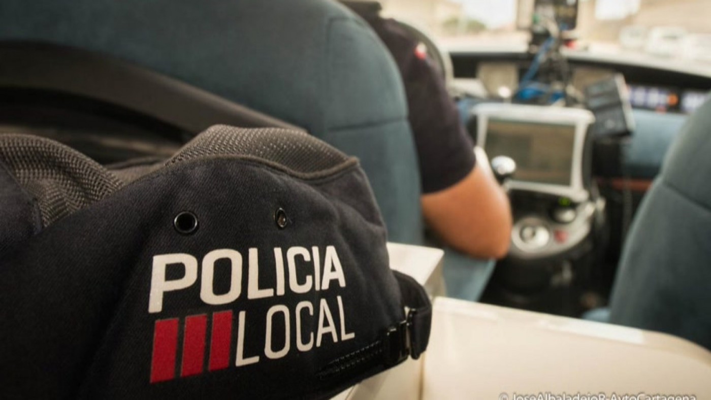 Patrulla de la Policía Local de Cartagena. Foto: AYTO CARTAGENA