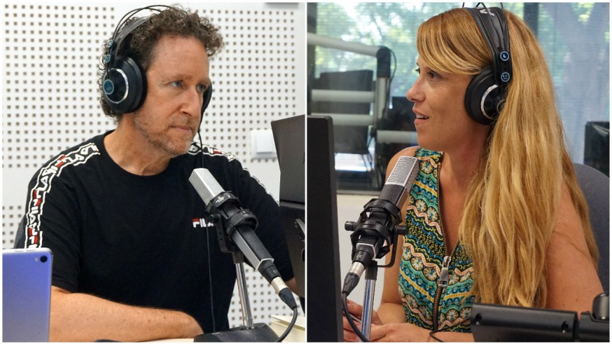 Jerónimo Tristante y Lucía Hernández