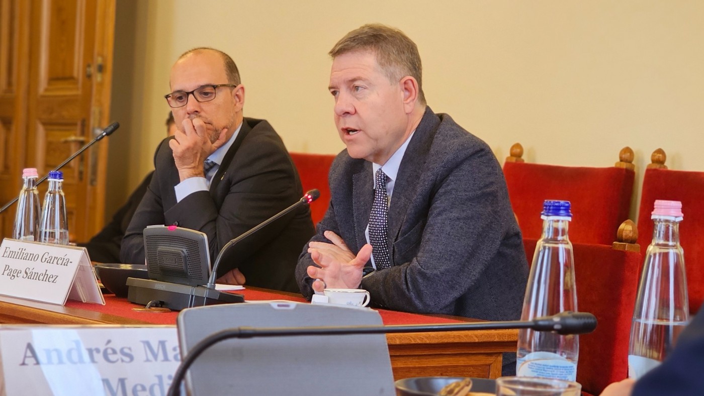 García-Page, sobre la consulta pública de las reglas del Tajo-Segura: "Nunca es tarde si la dicha es buena"