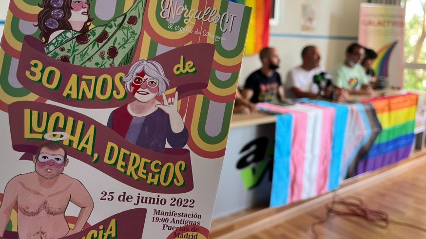Cartagena. Galatyco nos invita a la manifestación del Orgullo LGTBI+
