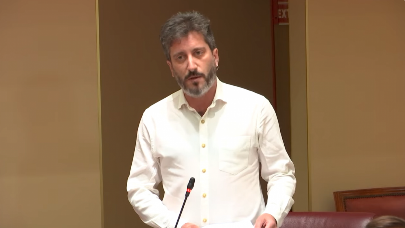 Víctor Egío se despide de la Asamblea
