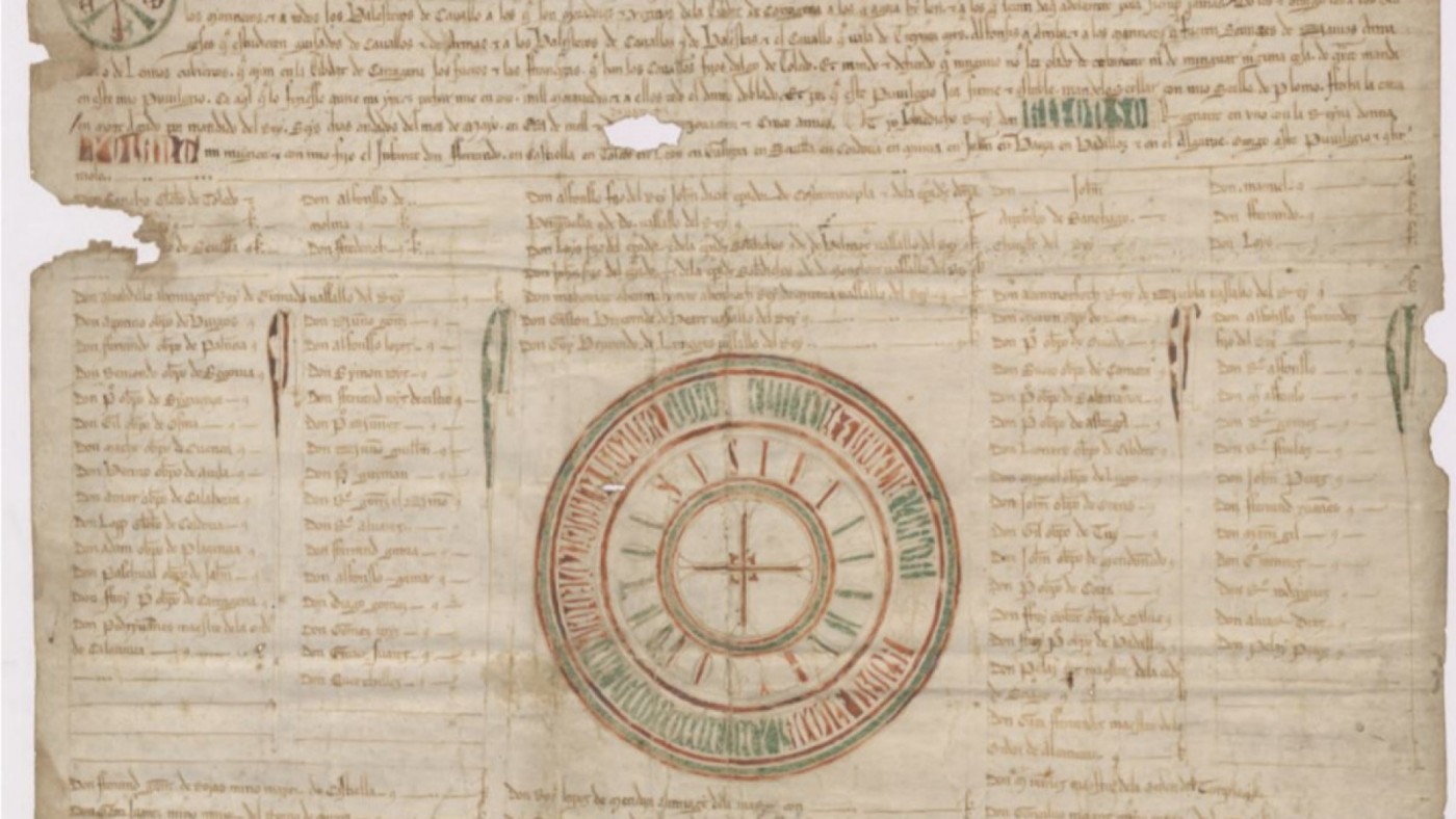 Cartagena ofrece a Toledo sus documentos originales del Rey Alfonso X para una exposición