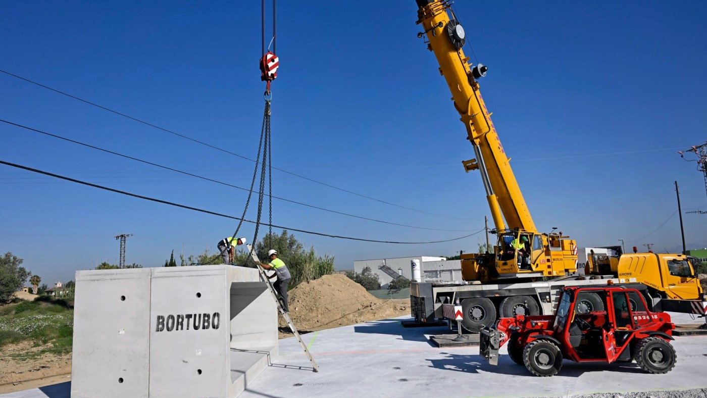 Empiezan las obras del Puente del Garruchal en Torreagüera