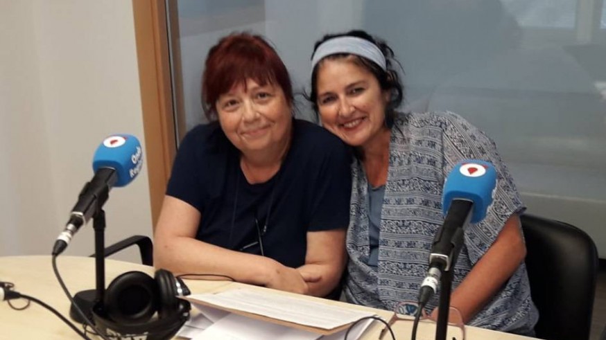 Isabel Gallego y Ana Ruíz en Onda Regional Cartagena