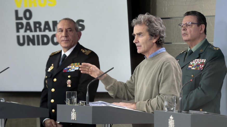 Rueda de prensa de Fernando Simón, director del Centro de Alertas Sanitarias