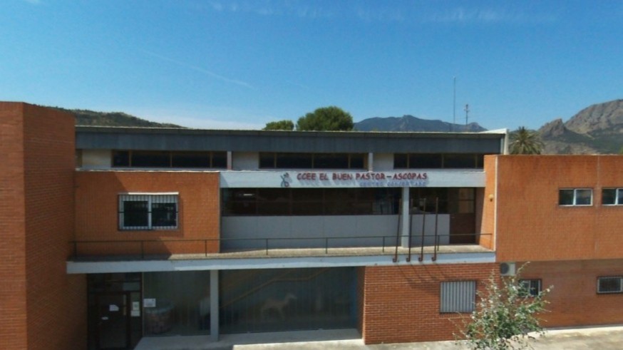 Educación mantiene cerrado el Centro de Educación Especial "El Buen Pastor" en Cieza con 7 positivos de COVID