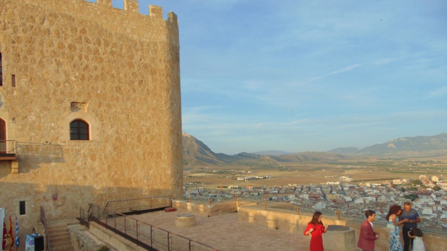 El castillo de Jumilla, uno de los atractivos turísticos del municipio