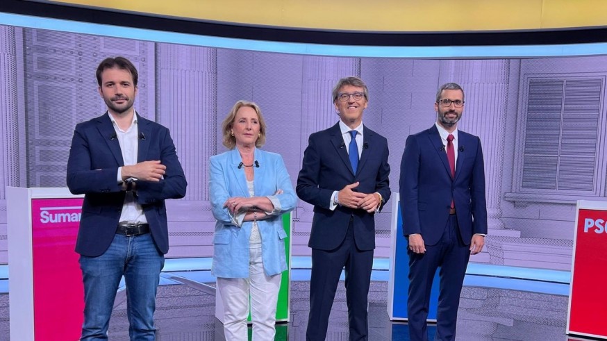 Debate electoral entre los candidatos al Congreso por la Región de Murcia
