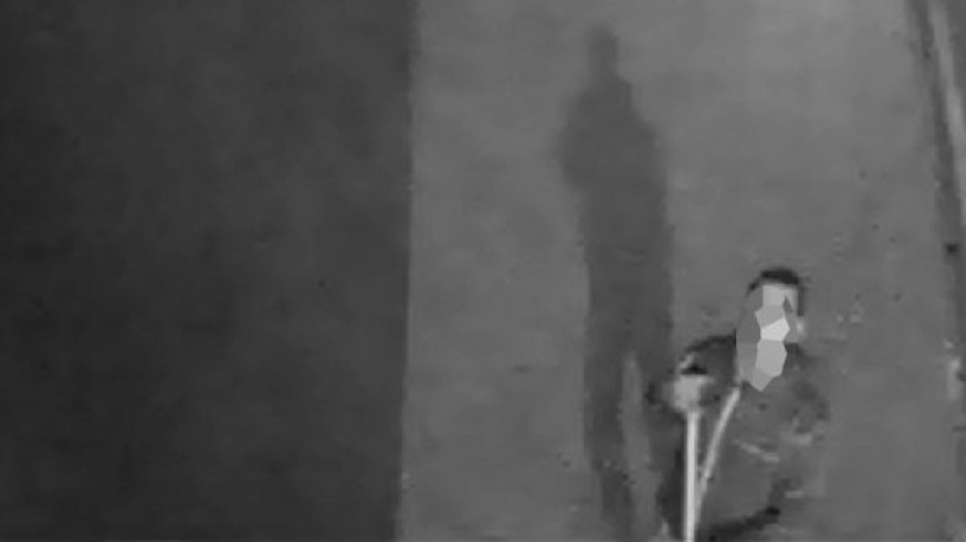 Imagen en la que fue reconocido el detenido