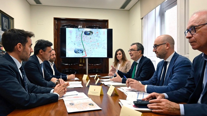 Ayuntamiento de Murcia y Comunidad Autónoma avanzan en el tranvía hacia El Carmen 