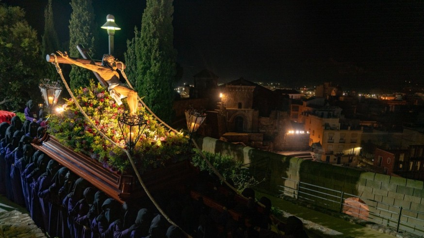 La primera procesión de la Semana Santa de España recorre Cartagena