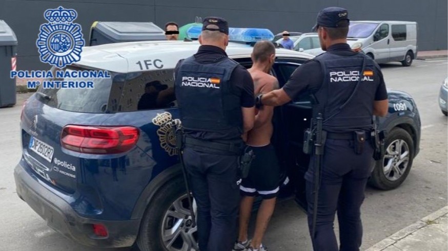 Detenido en Alcantarilla tras una persecución en vehículo después de amenazar a su pareja