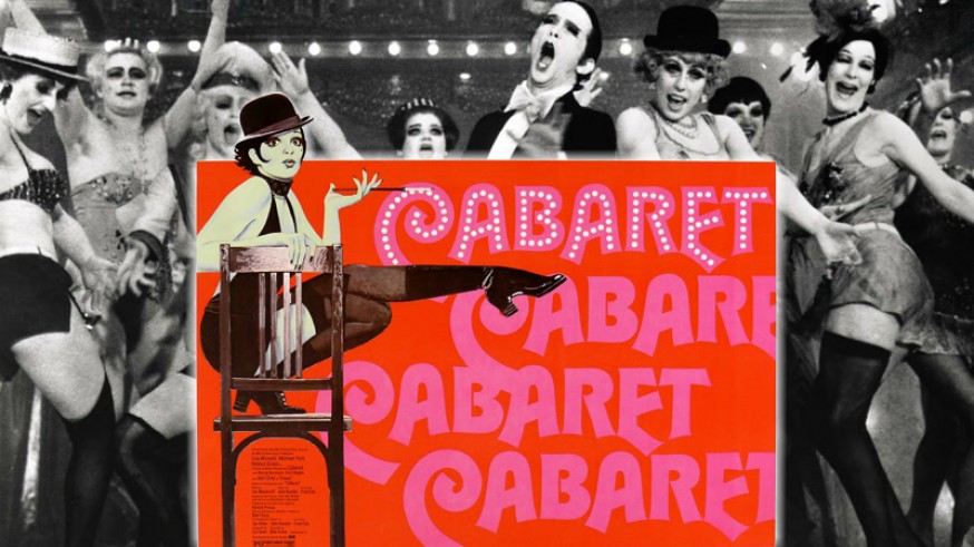 Cartel y fotograma de la película Cabaret