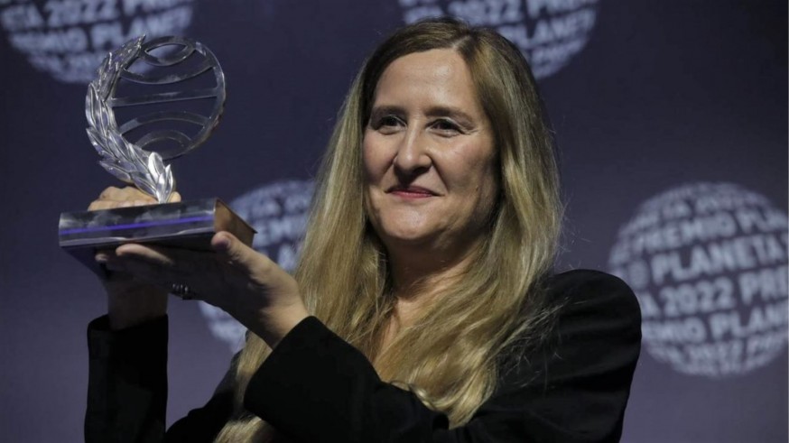 Luz Gabás, ganadora del premio Planeta