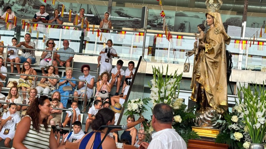 Águilas rinde homenaje a la Virgen del Carmen con fe y tradición marinera