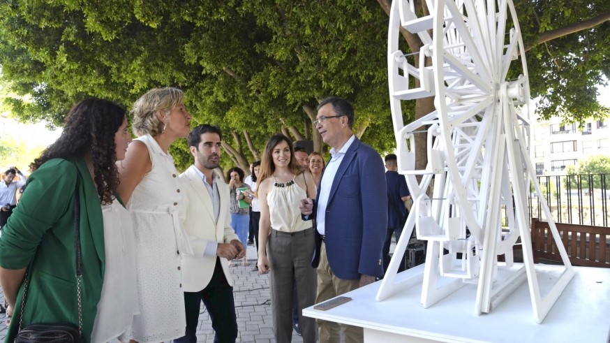 Una noria panorámica de 30 metros se instalará en Murcia para la Feria de Septiembre