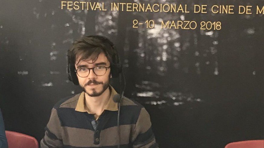Fran Carpena en la Filmoteca Regional