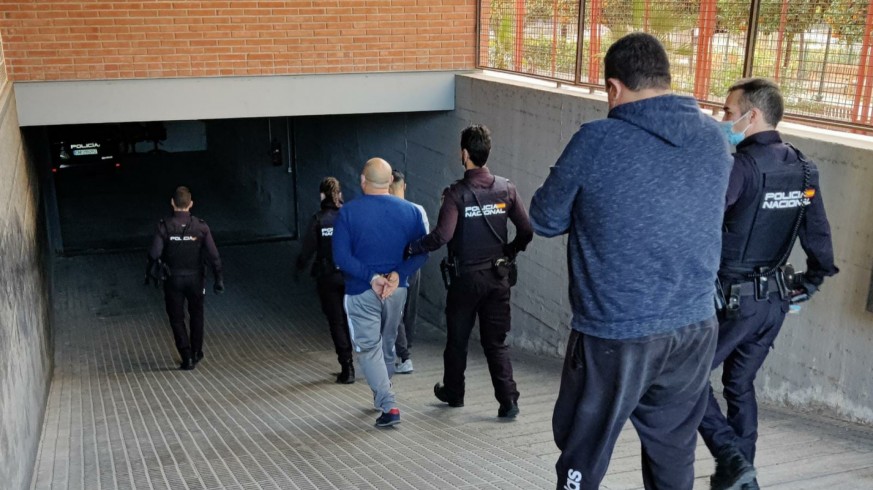 El conductor de ambulancia y la Policía logran frustrar un secuestro por deudas en Murcia