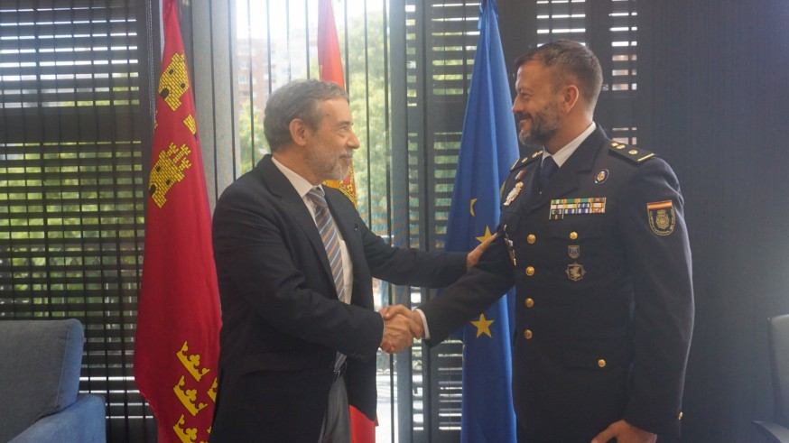 El inspector-jefe Germán Cabaco, nuevo jefe de la Comisaría Local de la Policía Nacional en Alcantarilla 