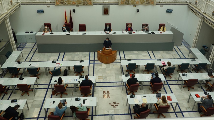 Comparecencia de Antonio Luengo en la Asamblea Regional