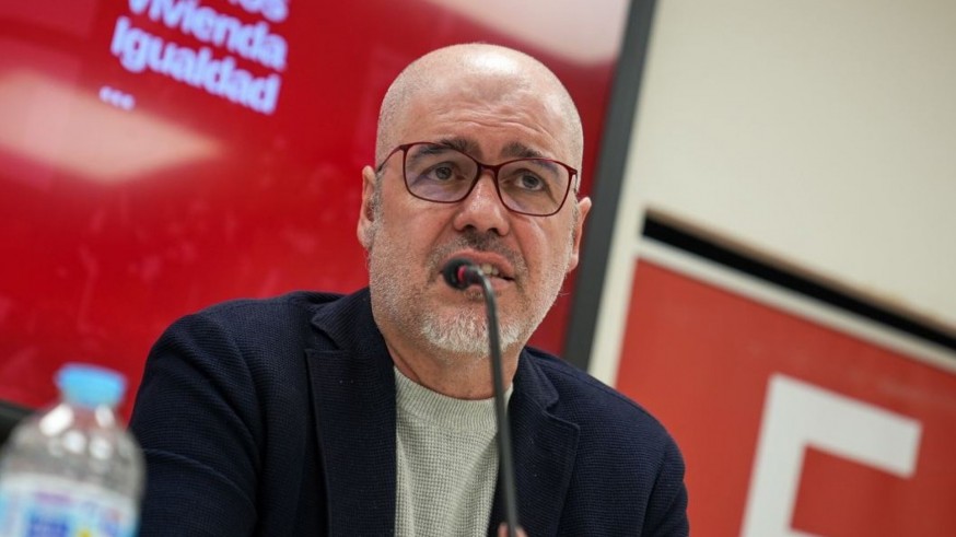 Unai Sordo exige en Murcia subir salarios y desbloquear los convenios