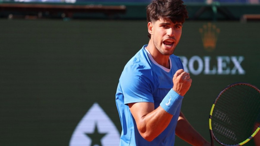 Alcaraz alcanza las 300 victorias y avanza a semifinales en Montecarlo