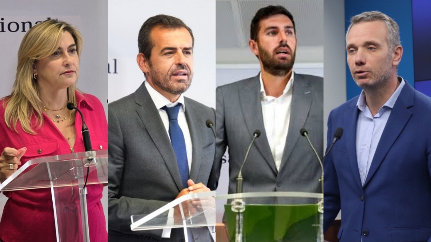 Los portavoces parlamentarios ante el último curso político de la legislatura