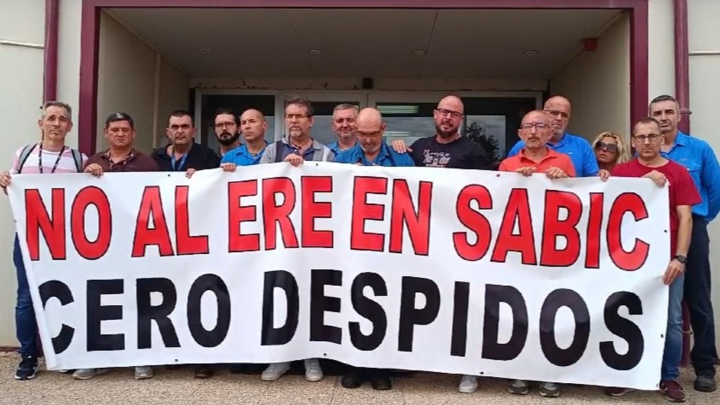 Sabic anuncia el cierre definitivo de otra planta en su complejo de La Aljorra