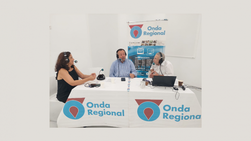 Onda Regional y 7TV Región de Murcia estrenan programación en Plaza Pública