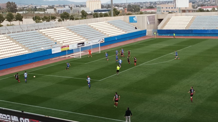El Lorca Deportiva recupera la segunda plaza tras vencer al Ciudad de Murcia (2-1) 