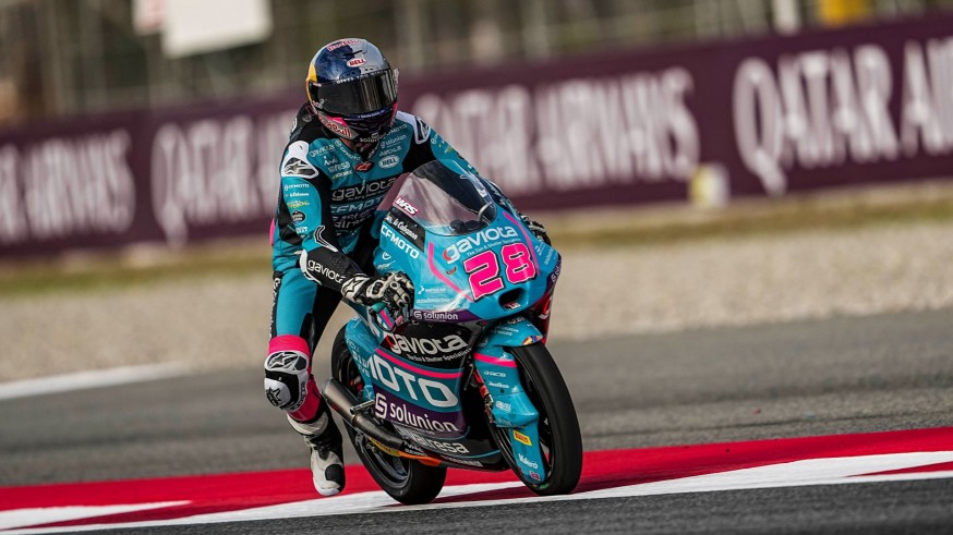 Quiles, entre los mejores en Moto 3 pese a una caída