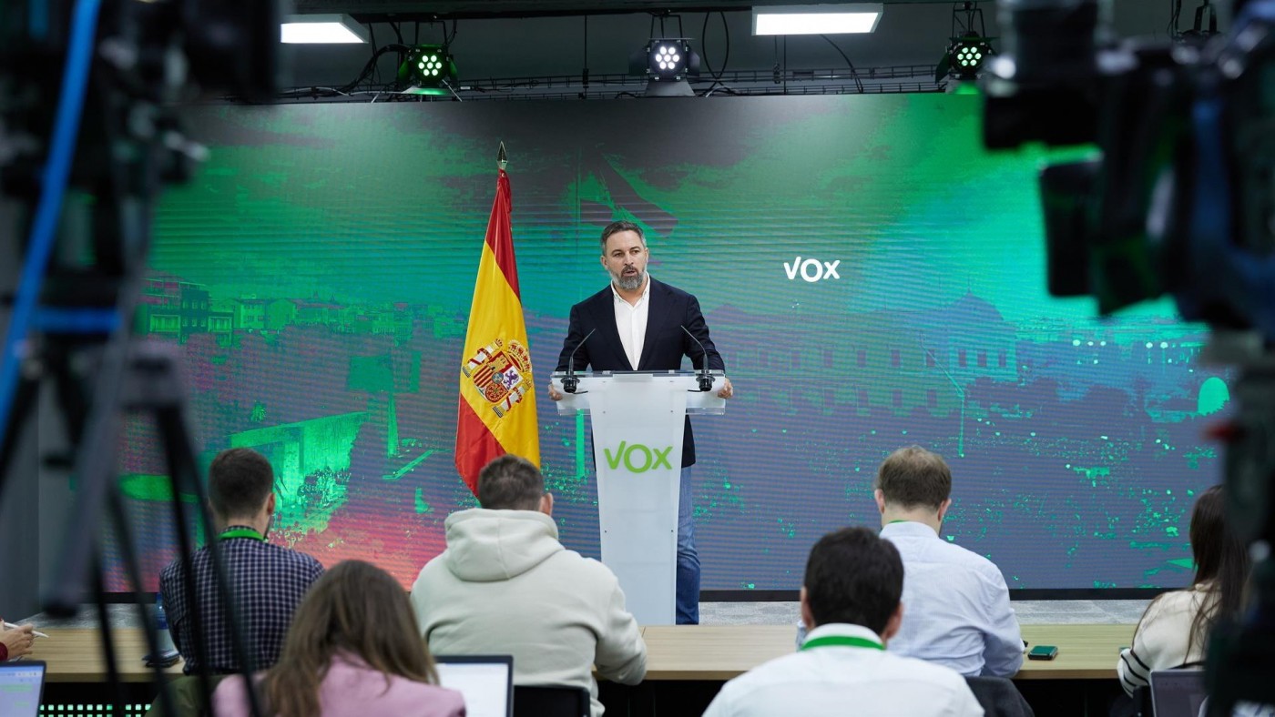 Abascal designa a Garriga su mano derecha y le hace vicepresidente único del partido