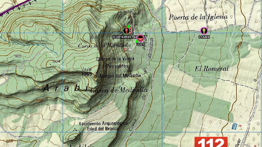 Lugar donde se ha registrado el rescate