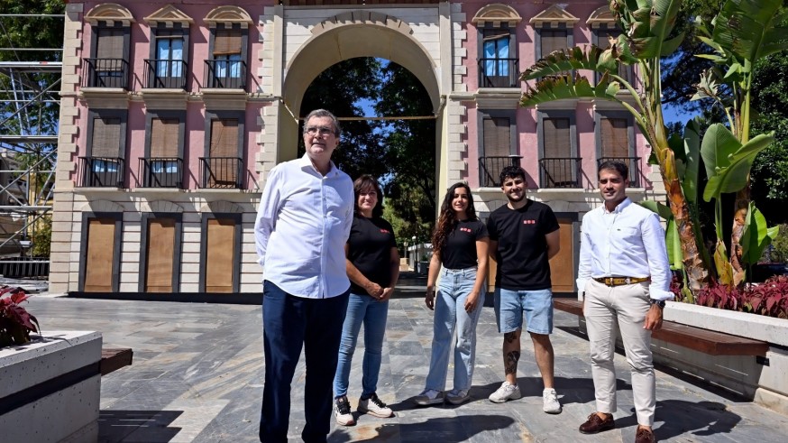 Una réplica a escala del convento de San Francisco será la puerta de entrada a la Feria de Murcia
