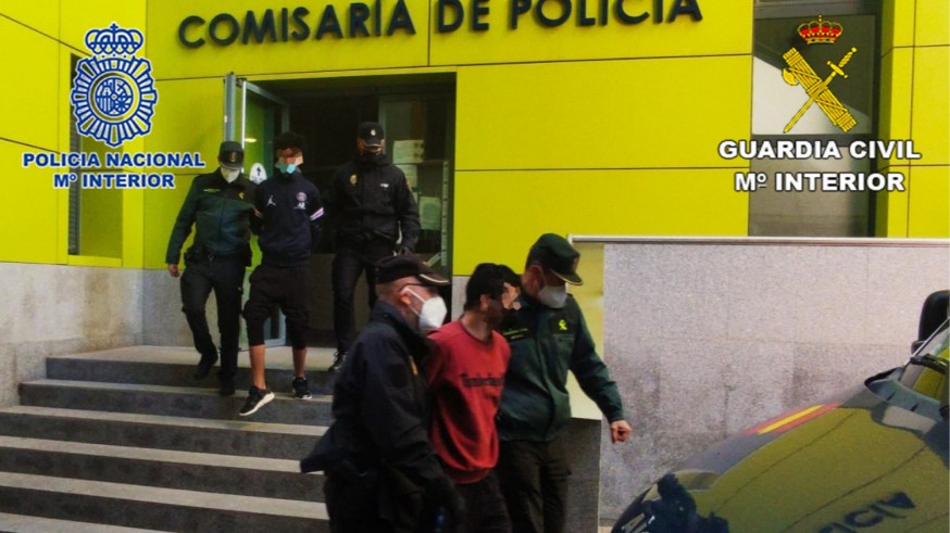 Detenidos los 7 miembros de un experimentado grupo criminal dedicado a cometer robos y atracos en Cartagena