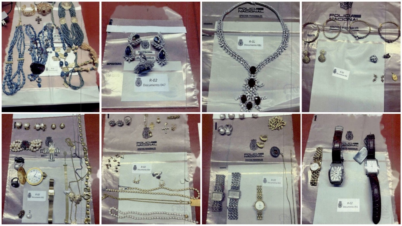 Hallan joyas y relojes en la caja fuerte de Zapatero en Ferraz