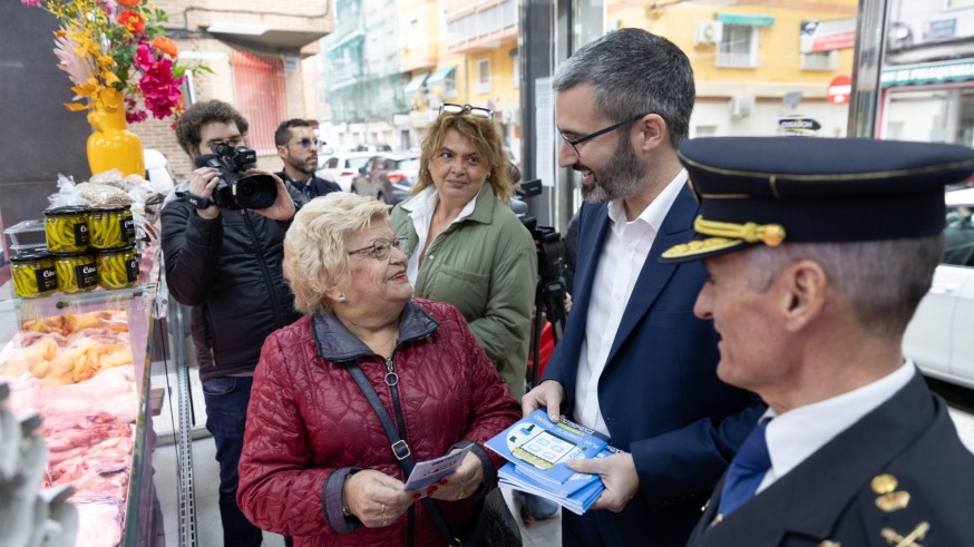 La Policía Nacional refuerza la seguridad en Murcia y sus pedanías durante la Navidad