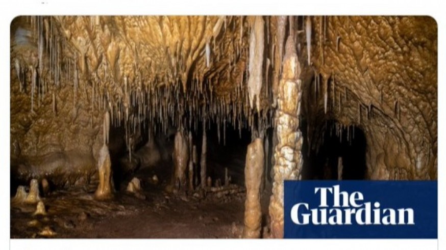 El descubrimiento de la Cueva del Arco, en el diario "The Guardian"