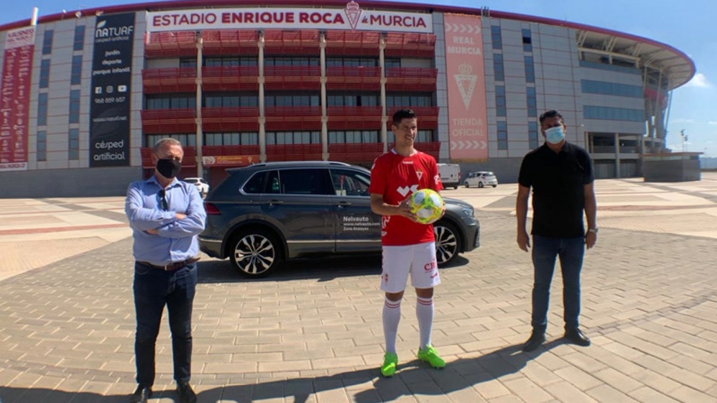 Yeray González: "Vengo al Real Murcia a reencontrar mi mejor nivel"
