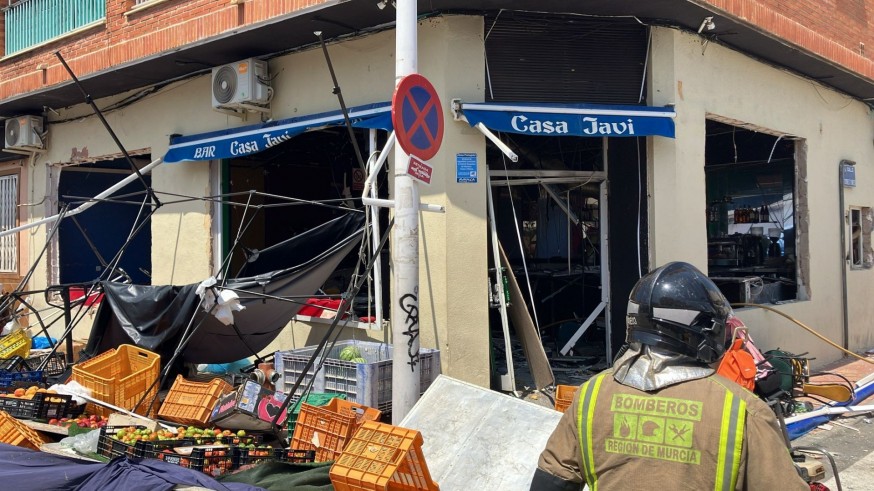 Una explosión en un bar de Lo Pagán deja varios heridos, alguno grave