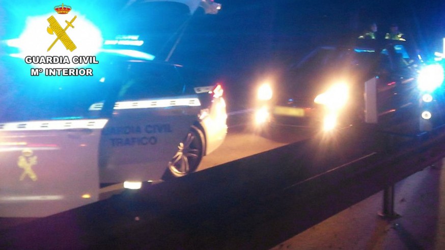 Detenido un conductor en la RM-1 por circular en sentido contrario y cuadruplicar la tasa de alcohol