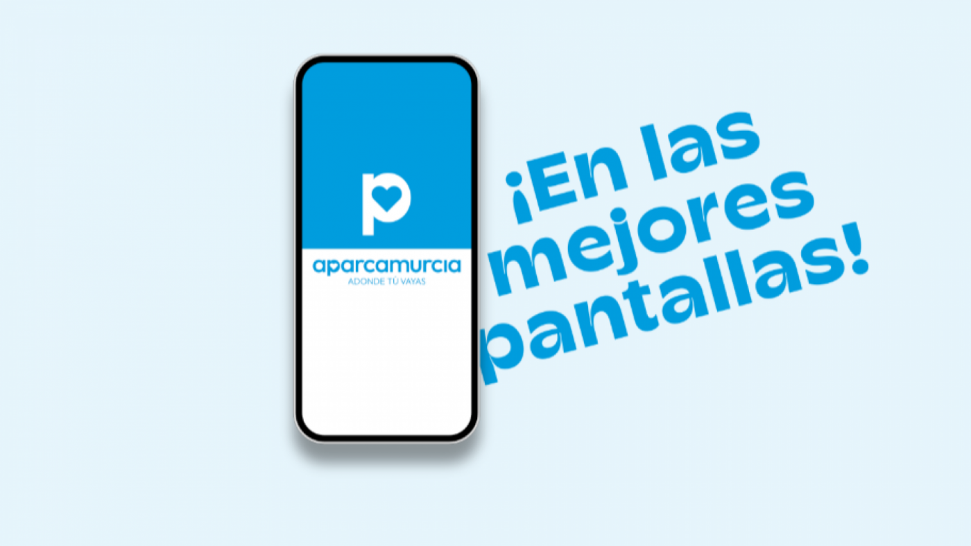Ya está disponible la nueva aplicación para aparcar en Murcia
