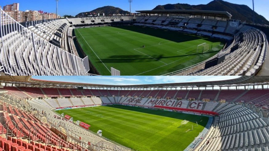 Los abonos del Real Murcia y del FC Cartagena, en la media de la categoría